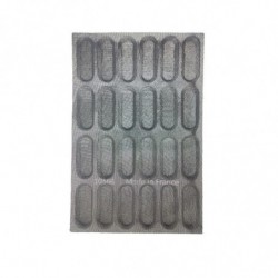 MOLDE FIBRA 24 PAN DE LECHE 130x48x18mm